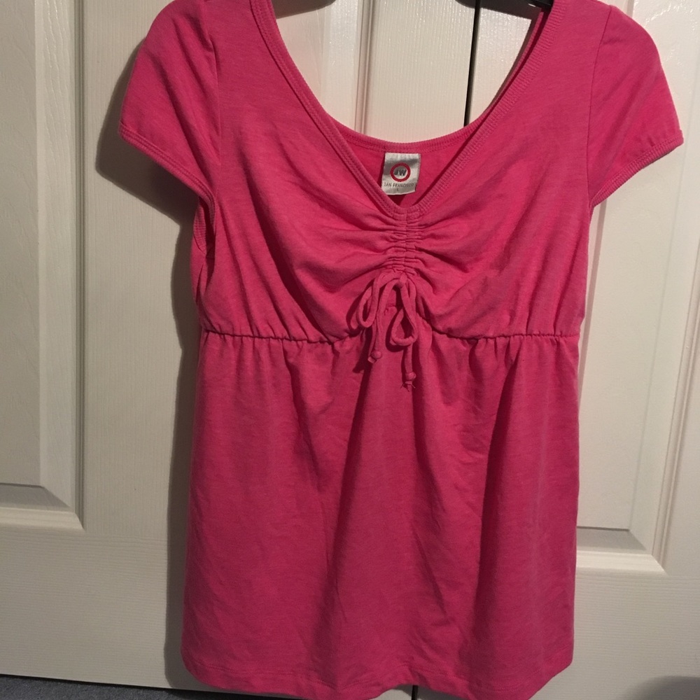 JW San Francisco maternity shirt